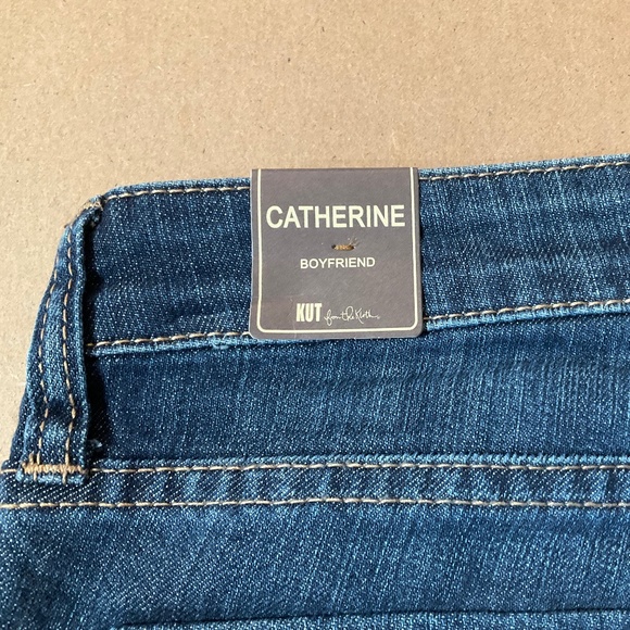 Kut from the Kloth - CATHERINE Boyfriend Originality - Woman’s Blue Jeans NWT 0 - Picture 8 of 8